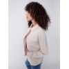 Gutsy Knit Shirt Jacket - Beige