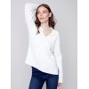 Johnny Collar Sweater - Cream