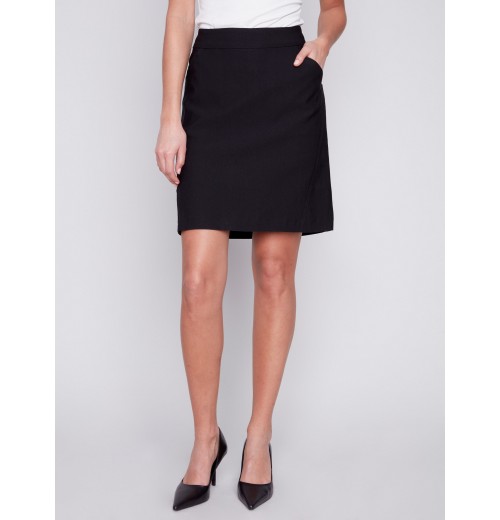 Stretch Skort - Black