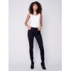 Twill Pants with Zipper Pocket Detail - Black