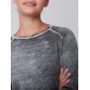 Washed-Out Color Effect Sweater - Spruce